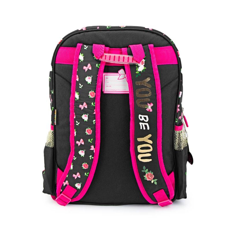 Mochila-escolar-color-fucsia-negro