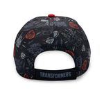 Gorro-de-verano-coon-logo-bordado-en-3D-color-negro-rojo