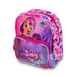 Minimochila-con-confeti-de-estrellitas-color-fucsia