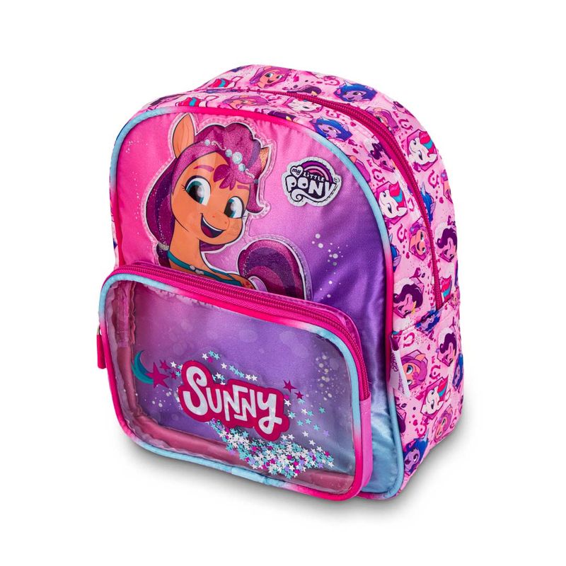Minimochila-con-confeti-de-estrellitas-color-fucsia