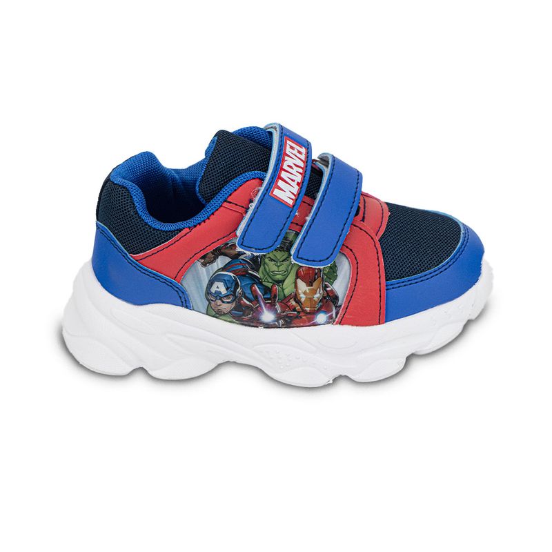 Zapatilla-urbana-con-luces-en-el-parche-color-azul