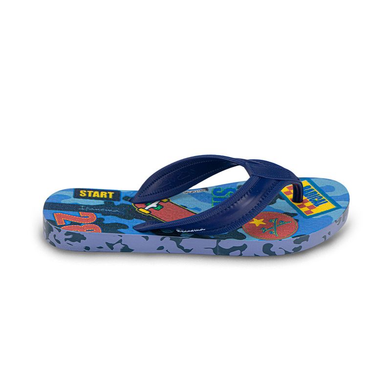 Sandalia-flip-flop-de-diseno-playero-color-turquesa-azul