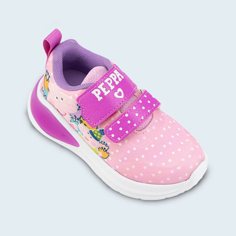 Zapatilla urbana con luces en la planta 2PE053 PEPPA PIG