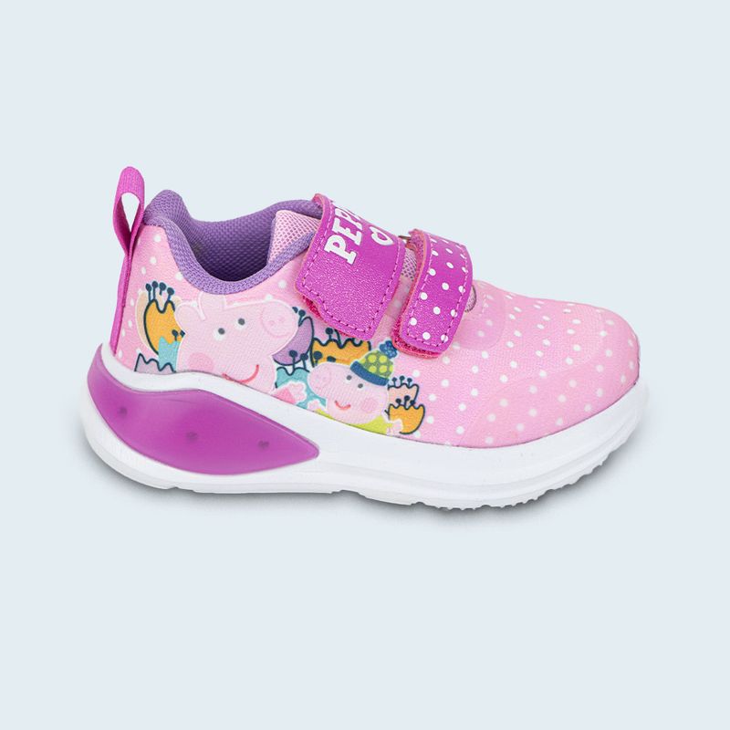 Zapatilla urbana con luces en la planta 2PE053 PEPPA PIG