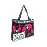 Bolso-Juvenil-de-Bob-Esponja-con-print-sublimado-color-negro