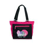 Bolso-juvenil-espacioso-de-poliester-color-fucsia