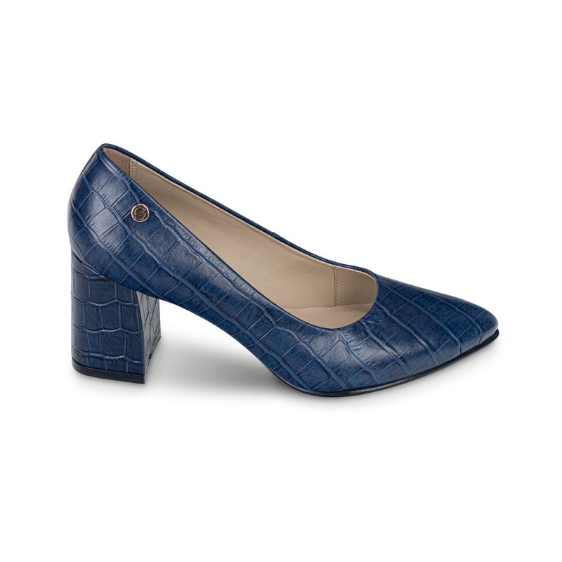 Zapato-de-vestir-de-cuero-con-textura-cocodrilo-color-azul