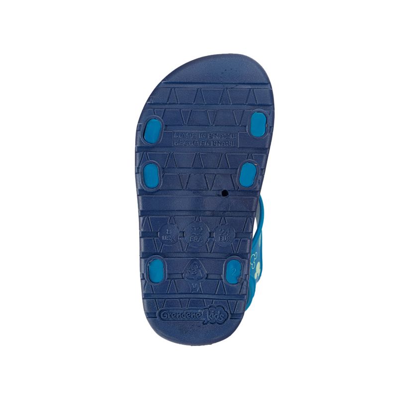 Sandalia-slider-con-velcro-ajustable-para-nino-color-azul-turqueza