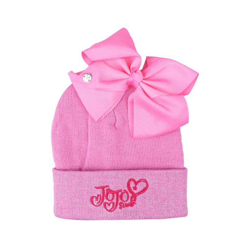 Gorro-de-invierno-con-lazo-nina-color-rosado