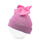 Gorro-de-invierno-con-lazo-nina-color-rosado