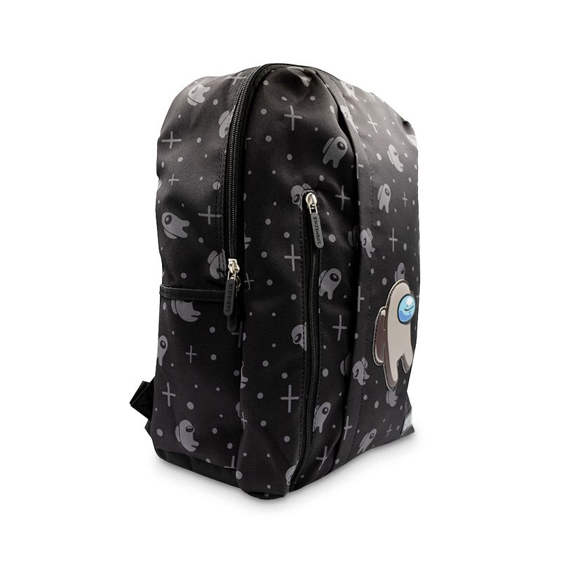 Mochila-escolar-con-parche-de-personaje-color-negro