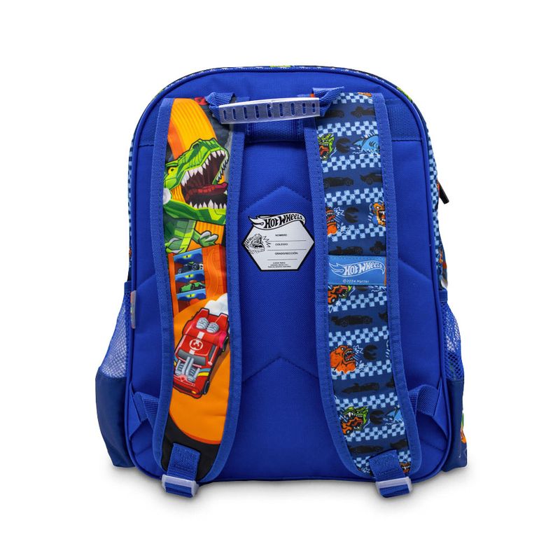 Mochila escolar Luxcel Mochila escolar hot wheels azul - luxcel 40x30x15 cm  color azul