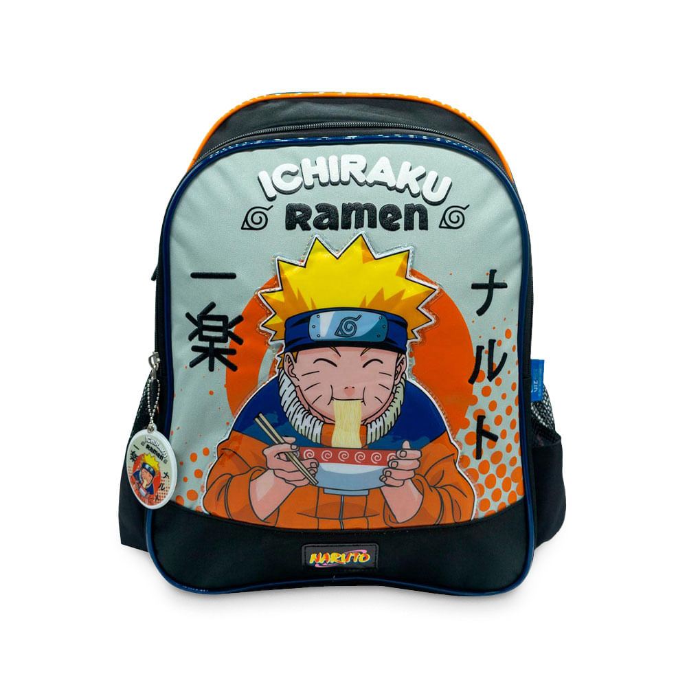 Naruto - Mochila Escolar con Compartimentos y Espalda Acolchada