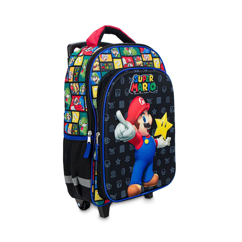 Mochila mario discount bros con ruedas