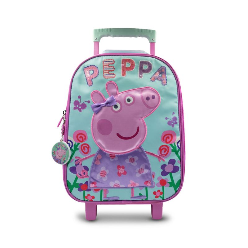 Maleta con ruedas y baston reforzado para ni a 6PPG2000010 PEPPA PIG