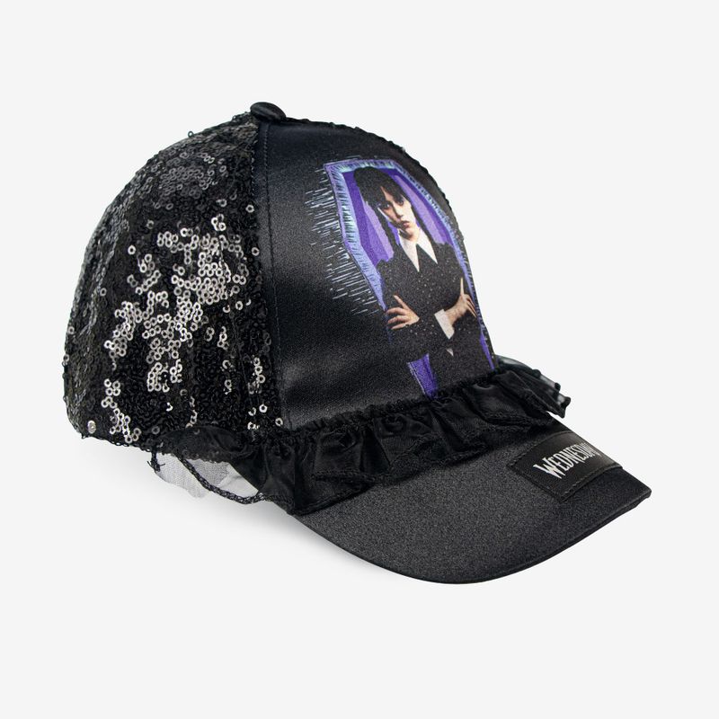 Gorra-de-verano-con-lentejuelas-color-negro