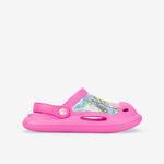Sandalia-clogs-con-parche-pvc-de-personajes-color-fucsia