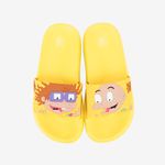 Sandalia-slider-con-diseno-exclusivo-de-los-rugrats-color-amarillo