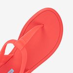 Sandalia-flats-con-planta-flexible-color-coral-neon