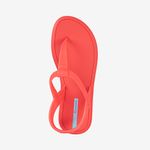 Sandalia-flats-con-planta-flexible-color-coral-neon