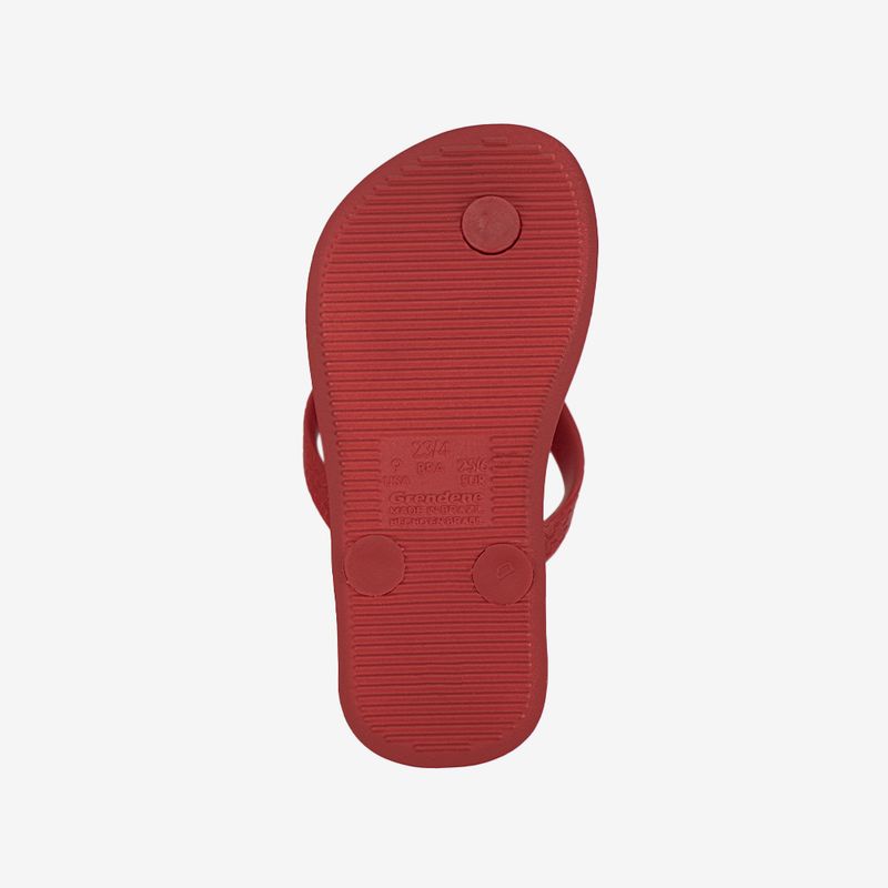 Sandalia-flip-flop-con-diseno-de-personaje-en-la-planta-color-rojo