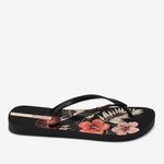 Sandalia-flip-flop-con-diseno-floral-color-negro-rosa