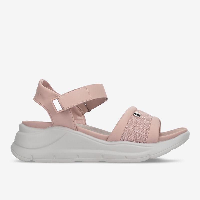 Sandalia-casual-con-velcro-ajustable-para-mujer-color-rosado