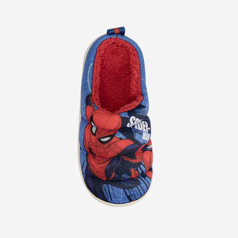 Pantufla-acolchada-para-nino-color-azul
