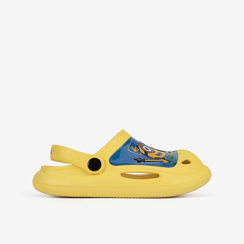 Sandalia-clogs-con-parche-pvc-color-amarillo