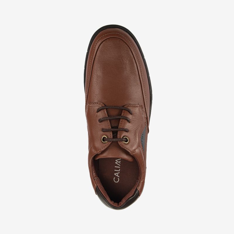 Zapato-casual-de-cuero-con-pasadores-color-cognac