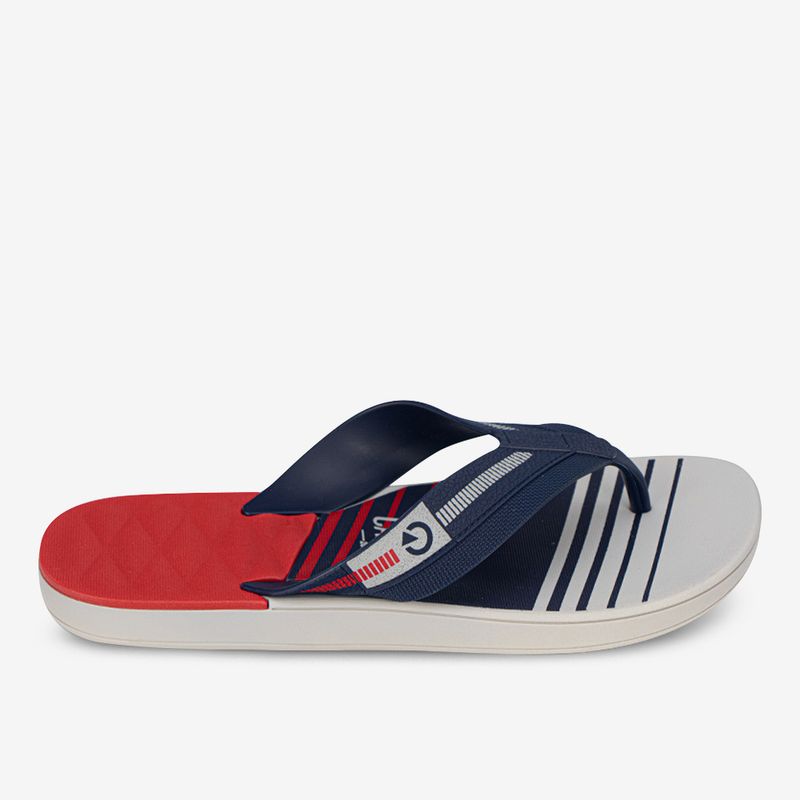 Sandallia-flip-flop-de-verano-con-planta-flexible-color-rojo-azul