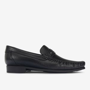 Zapato Mocasín De Vestir Negro 1VFP002