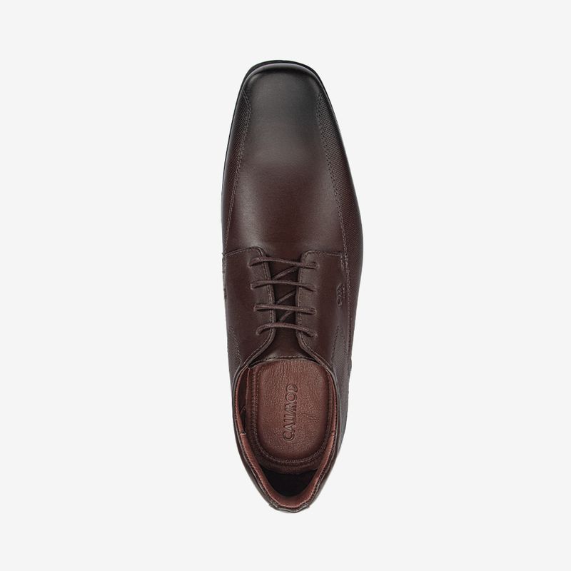 Zapato-de-vestir-formal-con-pasadores-color-marron