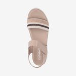 Sandalia-casual-con-planta-ligera-y-velcro-regulable-color-beige