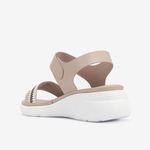 Sandalia-casual-con-planta-ligera-y-velcro-regulable-color-beige