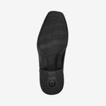 Zapato-de-vestir-de-cuero-con-pasadores-color-negro