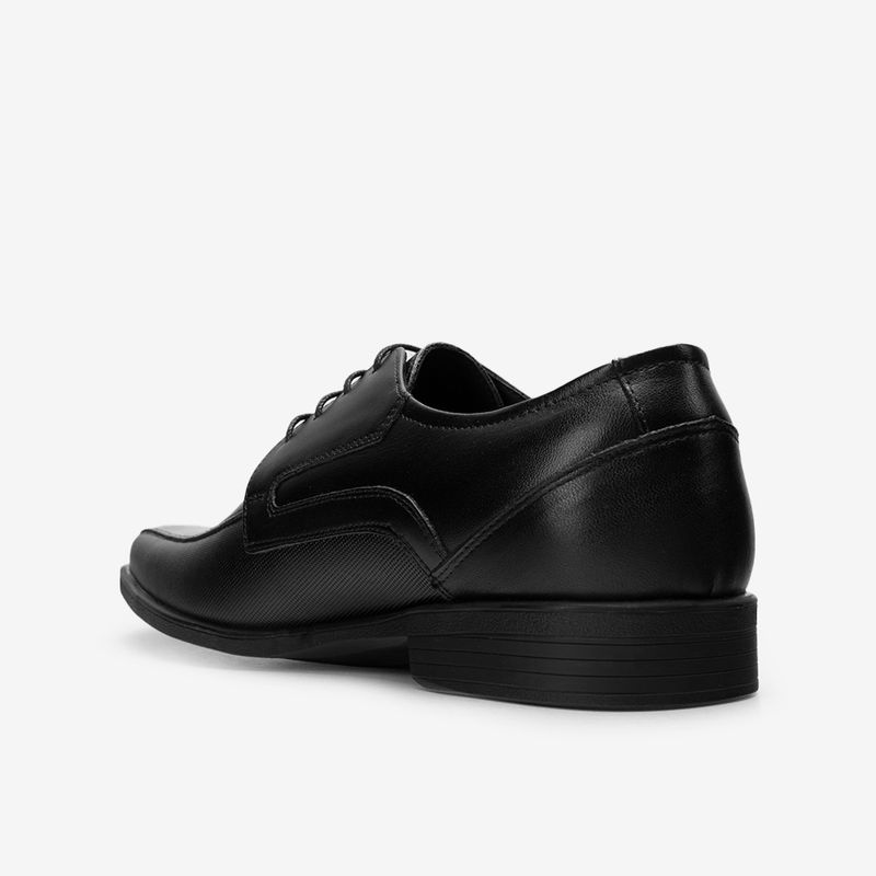 Zapato-de-vestir-de-cuero-con-pasadores-color-negro