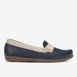 Mocasin-casual-de-cuero-suave-para-mujer-color-azul