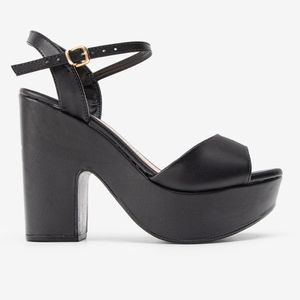 Sandalia De Vestir Negro 7YS025