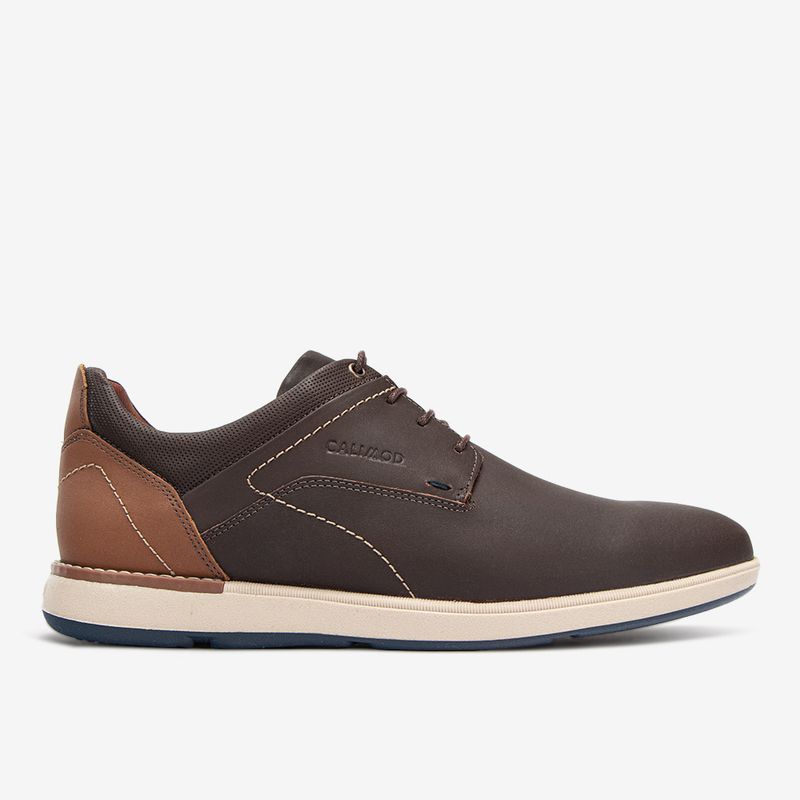 Zapato-casual-de-cuero-nobuck-para-hombre-color-marron