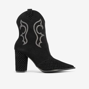 Botín Casual Negro 7YI009