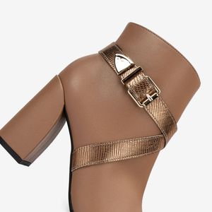 Botín Casual Camel 7YI006