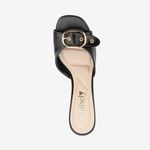 Sandalia-casual-de-PU-con-taco-color-negro