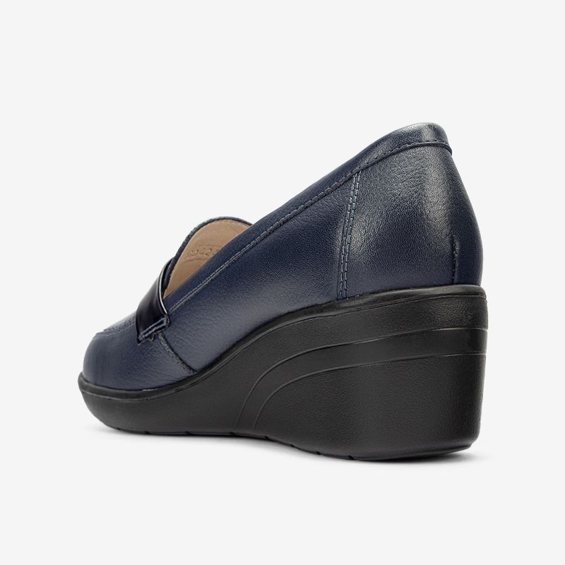 Mocasin-casual-de-cuero-con-taco-cuna-para-mujer-color-azul