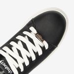 Zapatilla-casual-de-PU-con-plataforma-color-blanco-negro