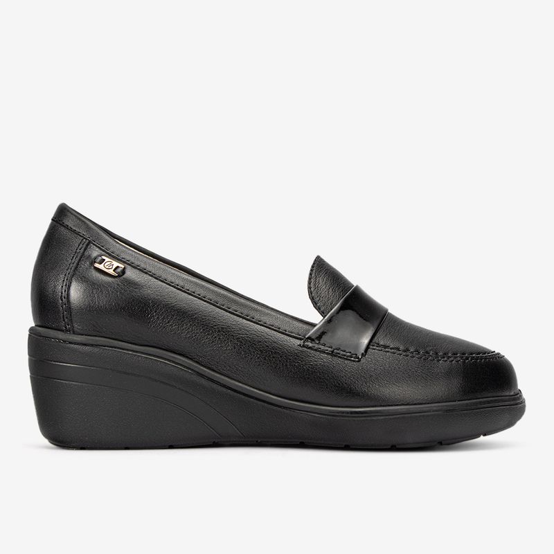 Mocasin-casual-de-cuero-con-taco-cuna-para-mujer-color-negro