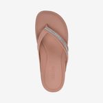 Sandalia-flip-flop-de-verano-con-brillos-color-camel