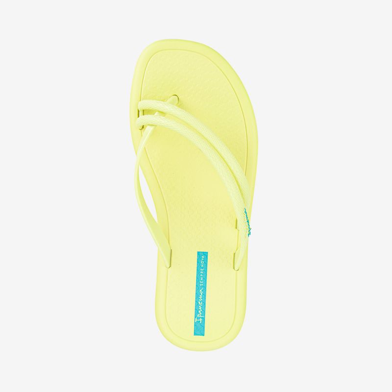 Sandalia-flip-flop-de-verano-para-mujer-color-amarillo