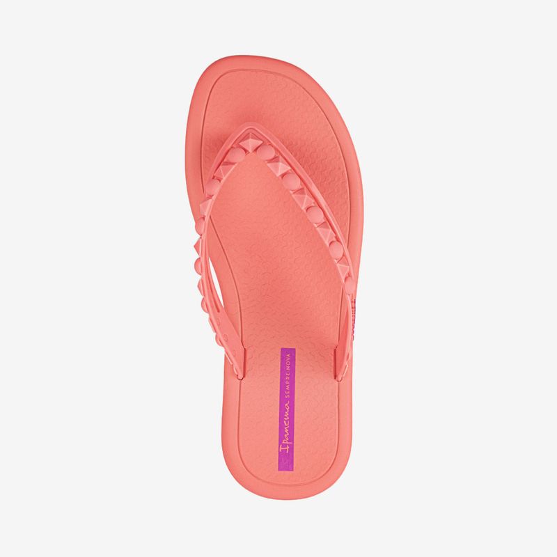 Sandalia-flip-flop-de-verano-con-planta-flexible-color-melon