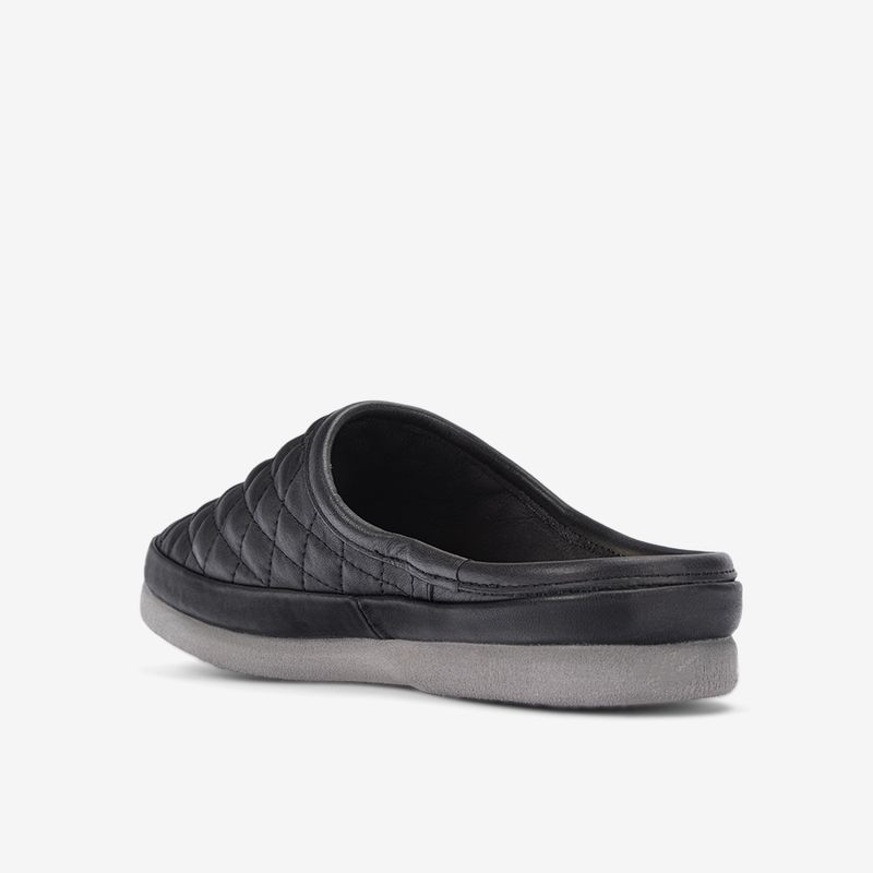 Pantufla-de-cuero-suave-y-ligera-para-mujer-color-negro